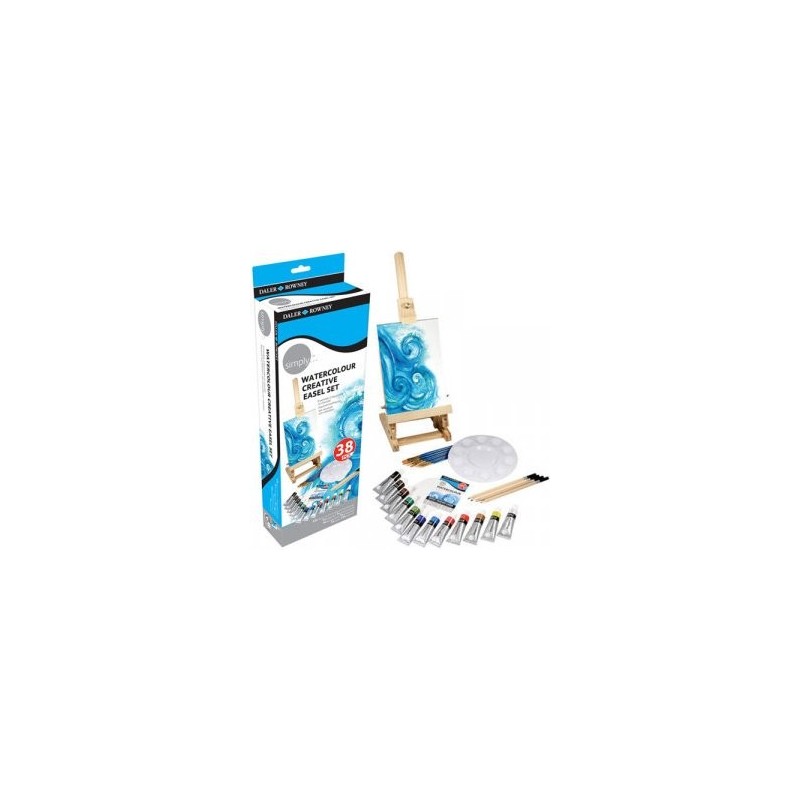 Materiais Belas Artes - Conjunto acuarela 38 peças Daler Rowney | totenart.com