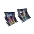 \nMateriais Belas Artes - Set 24 marcadores Brushmarker Winsor & Newton, Student Designer | totenart.com