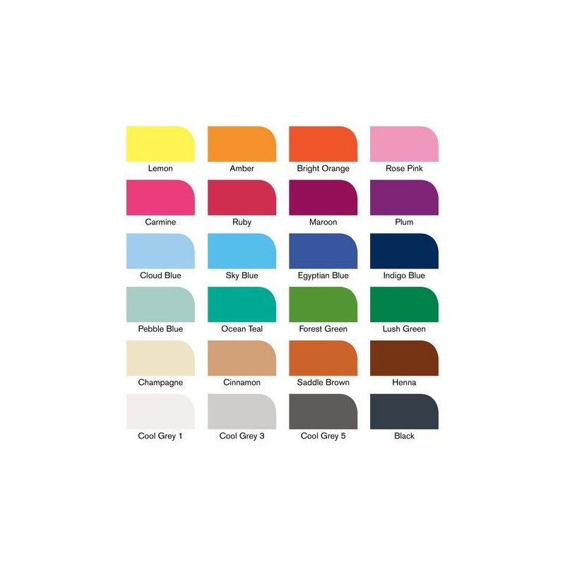 \nMateriais Belas Artes - Set 24 marcadores Brushmarker Winsor & Newton, Student Designer | totenart.com