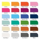 \nMateriais Belas Artes - Set 24 marcadores Brushmarker Winsor & Newton, Student Designer | totenart.com