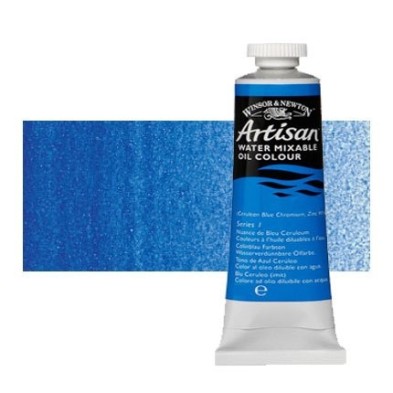 Materiais Belas Artes - Oleo al agua Artisan Tono Azul Cobalto Winsor & Newton, 37 ml. | totenart.com