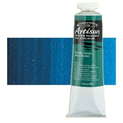 Materiais Belas Artes - Oleo al agua Artisan Azul Phtalo. (sombra vermelho) W&N, 200 ml. | totenart.com