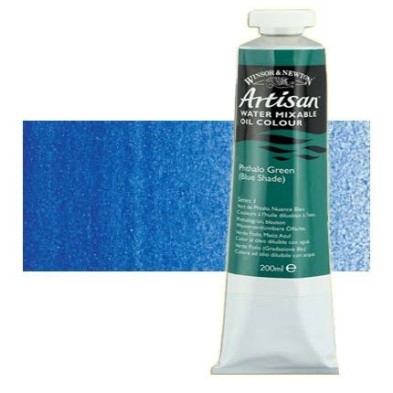 Materiais Belas Artes - Oleo al agua Artisan Tono Azul Cobalto Winsor & Newton, 200 ml. | totenart.com