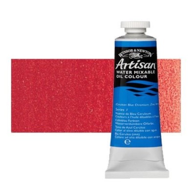 Materiais Belas Artes - Oleo al agua Artisan Vermelho Cadmio Escuro W&N, 37 ml. | totenart.com