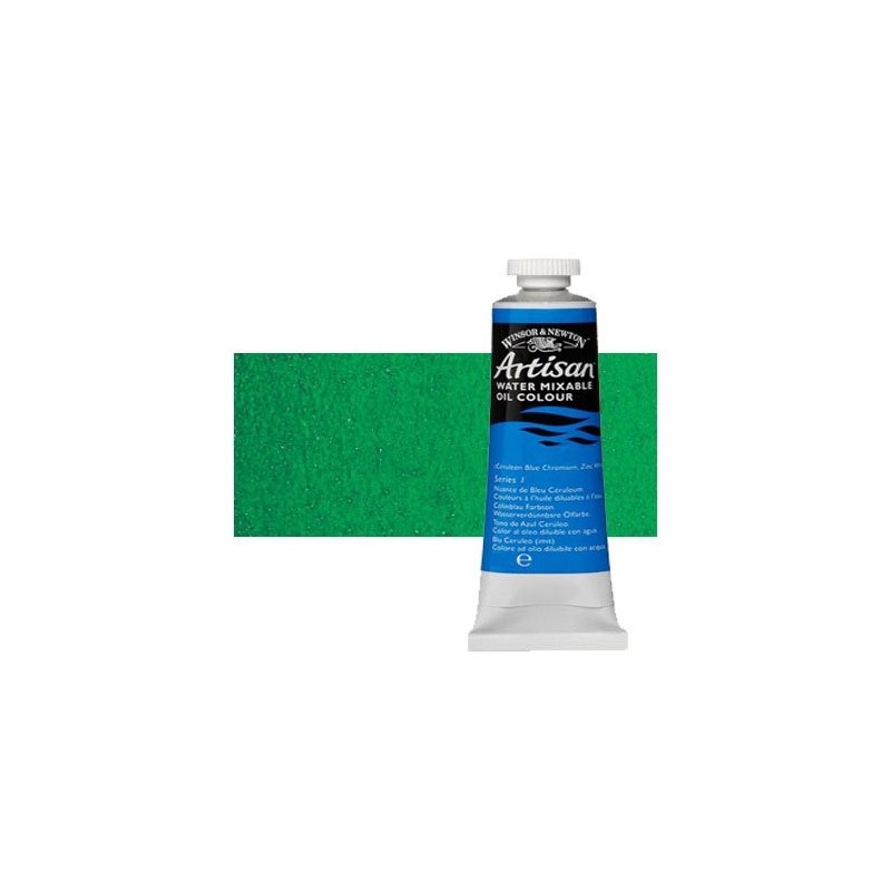 Materiais Belas Artes - Oleo al agua Artisan Verde Phtalo. (sombra azul) W&N, 37 ml. | totenart.com