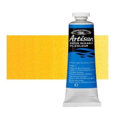 Materiais Belas Artes - Oleo al agua Artisan Amarelo Cadmio Medio W&N, 37 ml. | totenart.com