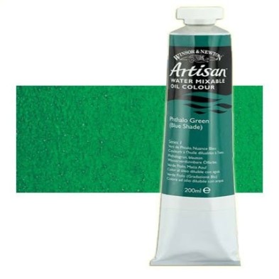 Materiais Belas Artes - Oleo al agua Artisan Verde Phtalo. (sombra azul) W&N, 200 ml. | totenart.com