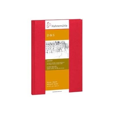 Materiais Belas Artes - Livro de Esbocos \nD&S rojo, 140gr, A4 R, 80 folhas | totenart.com