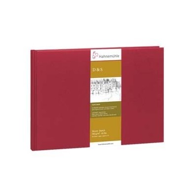 Materiais Belas Artes - Livro de Esbocos D&S vermelho, 140gr, A5 P, 80 folhas | totenart.com