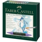 Materiais Belas Artes - Caixa 20 marcadores aquarelaveis Albrecht Dürer Faber-Castell  | totenart.com
