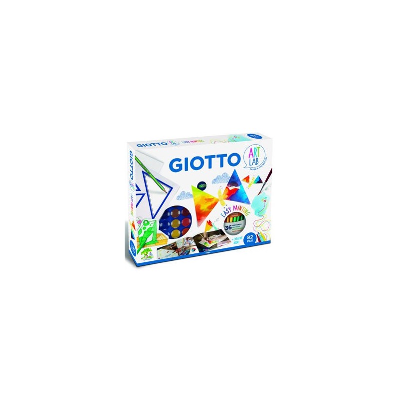 Materiais Belas Artes - Giotto Art Lab Easy Painting | totenart.com