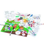 Materiais Belas Artes - Giotto Be-Bé Kit Criativo 12 Marcadores, My Farm | totenart.com