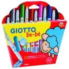 Materiais Belas Artes - Giotto Be-Bé 12 Marcadores | totenart.com