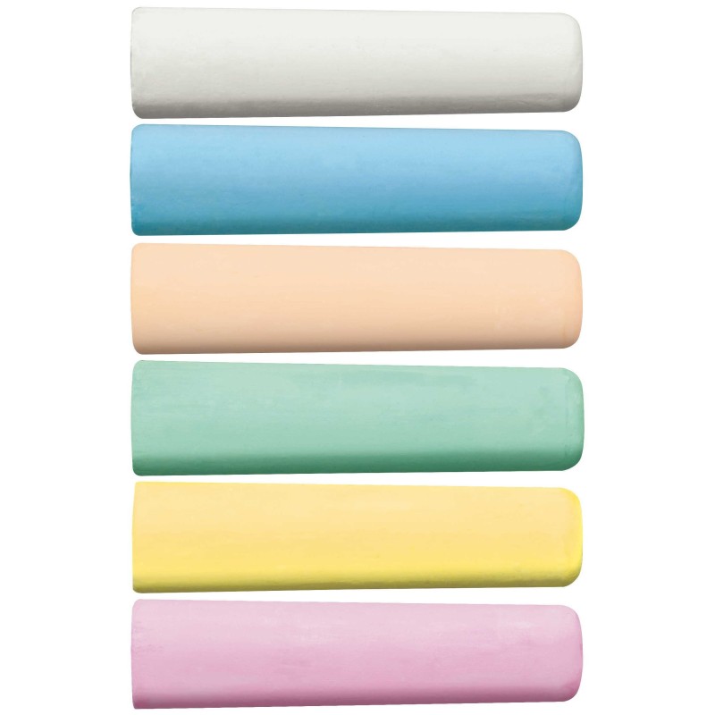 Materiais Belas Artes - Giotto Be-Bé 6 Giz colorido | totenart.com