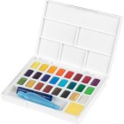 Materiais Belas Artes - Caixa 24 aquarelas Faber-Castell e pincel | totenart.com