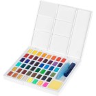 Materiais Belas Artes - Caixa 48 aquarelas Faber-Castell e pincel | totenart.com
