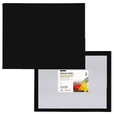 Materiais Belas Artes - Cartao Entelado Preto - Prep. Universal, 20x30 cm. | totenart.com