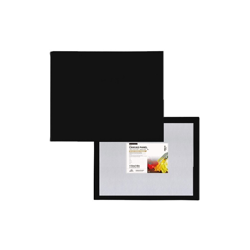 Materiais Belas Artes - Cartao Entelado Preto - Prep. Universal, 30x30 cm. | totenart.com