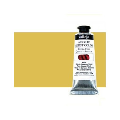 Materiais Belas Artes - Acrilico Vallejo n. 424 color Amarelho transoxid (60 ml) | totenart.com