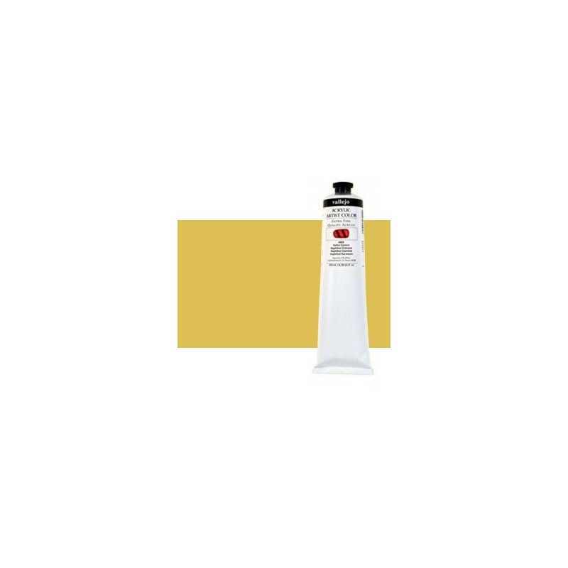 Materiais Belas Artes - Acrilico Vallejo Transóxido amarelo, 200 ml. | totenart.com