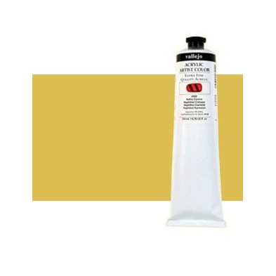 Materiais Belas Artes - Acrilico Vallejo Transóxido amarelo, 200 ml. | totenart.com