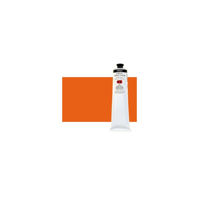 Materiais Belas Artes - Acrilico Vallejo Artist Fluor laranja,  200 ml. | totenart.com