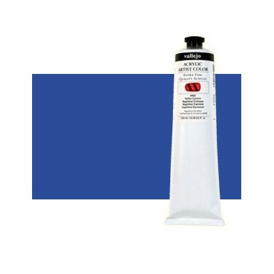 Materiais Belas Artes - Acrilico Vallejo Artist Fluor azul, 200 ml. | totenart.com