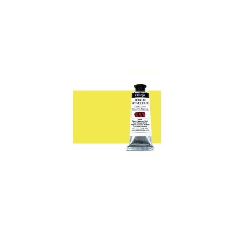 Materiais Belas Artes - Acrilico Vallejo Amarelo Titanio, 60 ml. | totenart.com