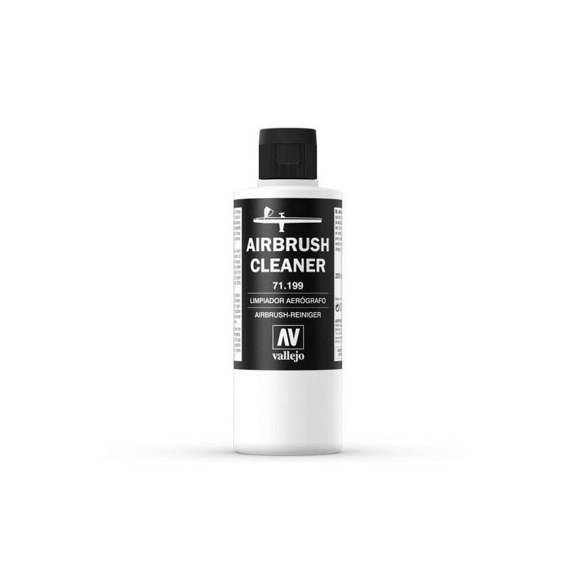 Materiais Belas Artes - Limpador de aerógrafo Vallejo, 200 ml. | totenart.com