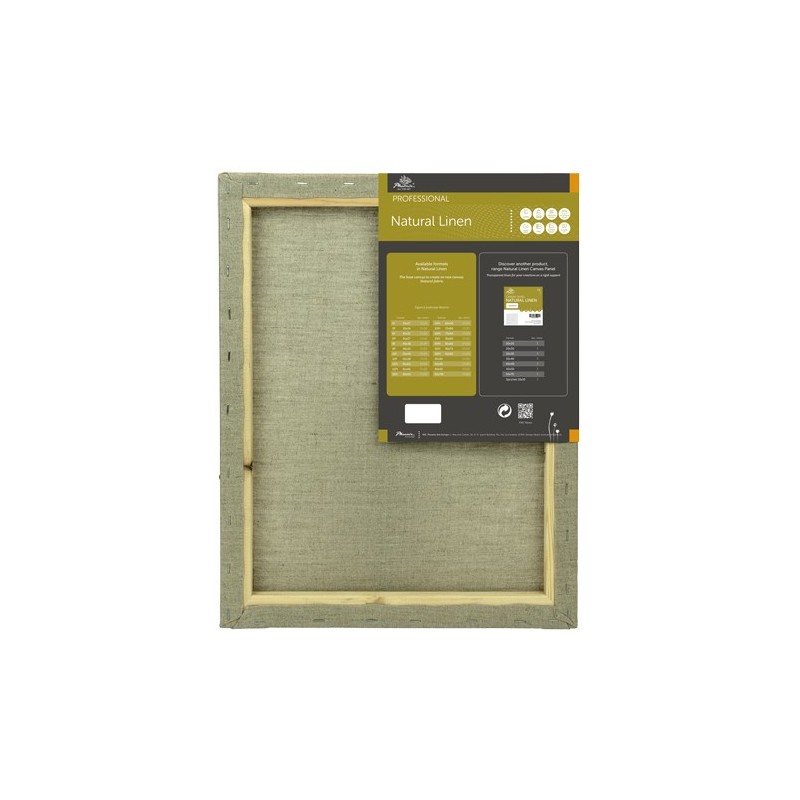 Materiais Belas Artes - Tela linho cru 8P (46x33 cm) | totenart.com