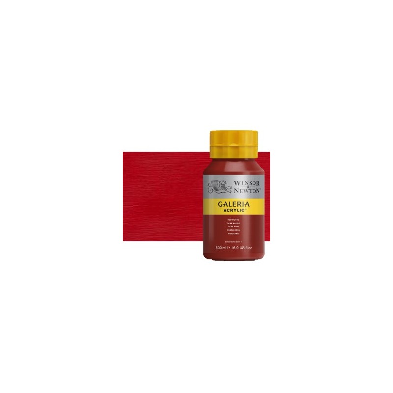 Materiais Belas Artes - Acrilico Galleria Carmesim Winsor & Newton, 500 ml. | totenart.com