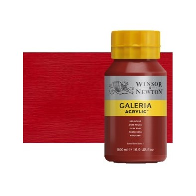 Materiais Belas Artes - Acrilico Galleria Carmesim Winsor & Newton, 500 ml. | totenart.com