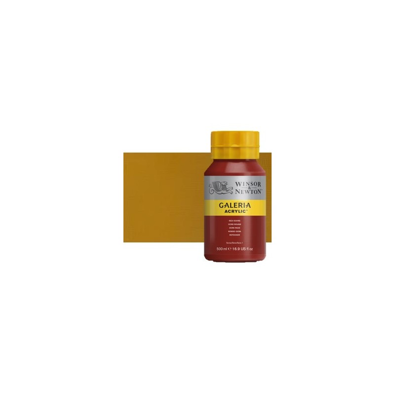 Materiais Belas Artes - Acrilico Galleria Ocre Amarelo Winsor & Newton, 500 ml. | totenart.com