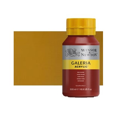 Materiais Belas Artes - Acrilico Galleria Ocre Amarelo Winsor & Newton, 500 ml. | totenart.com
