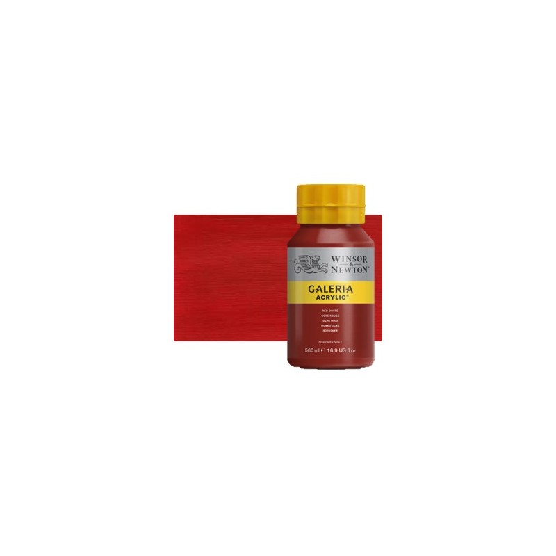 Materiais Belas Artes - Acrilico Galleria Tono Vermelho Cadmio Winsor & Newton, 500 ml. | totenart.com