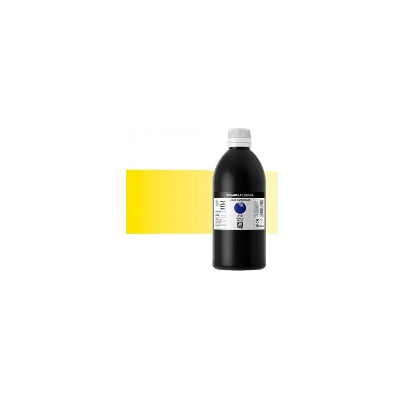 Materiais Belas Artes - Aquarela Liquida Vallejo, Amarelo Intenso Processo, 500 ml. n.160 | totenart.com