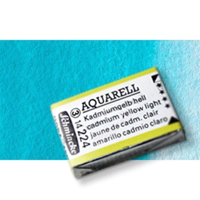 Materiais Belas Artes - Aquarela Schmincke Horadam, \n\nTurquesa Cobalto 509, Godet Completa. | totenart.com