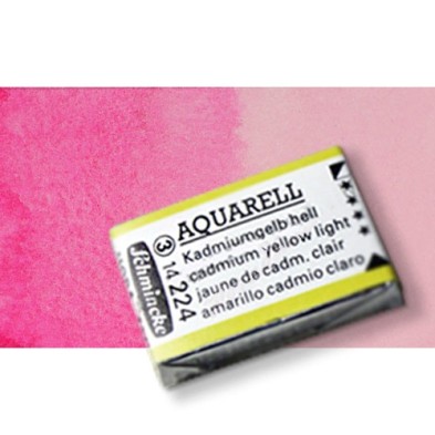 Materiais Belas Artes - Aquarela Schmincke Horadam, Brilhante Rosa Opera 920 , Godet Completa. | totenart.com
