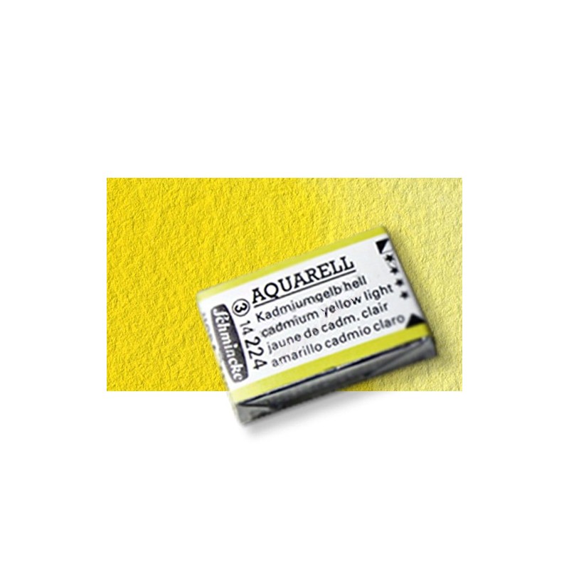 Materiais Belas Artes - Aquarela Schmincke Horadam, \nCádmio Amarelo Claro  224, Godet Completa. | totenart.com