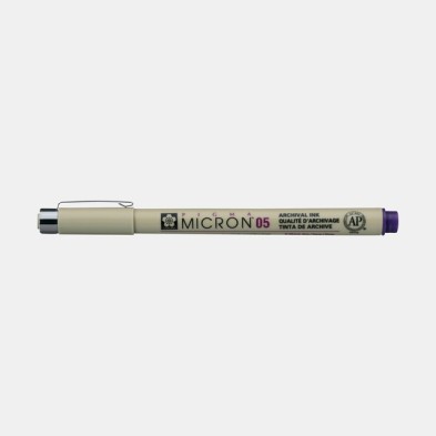 Materiais Belas Artes - Marcador Pigma Micron Sakura 05, 0.45 mm. Tolet  N. 24 | totenart.com