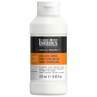 Materiais Belas Artes - Verniz Ultra Brillante, Liquitex 237 ml. | totenart.com