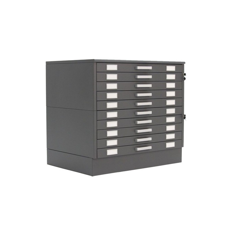 Materiais Belas Artes - Arquivo Laminado 10 Gavetas, A-0. | totenart.com