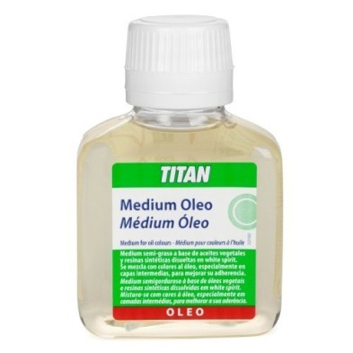 Materiais Belas Artes - Medium Cores a oleo Titan, 100 ml. | totenart.com
