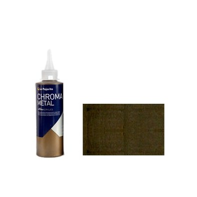Materiais Belas Artes - Acrilico La Pajarita 03 Bronce (Metalizado) Chroma Color (200 ml.) | totenart.com