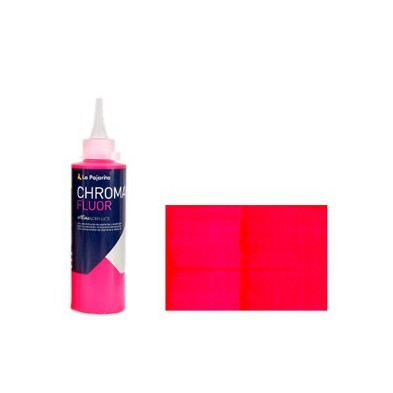 Materiais Belas Artes - Acrilico La Pajarita Magenta Chroma Fluor (200 ml.) | totenart.com