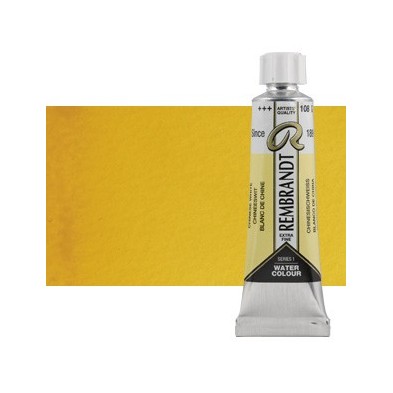 Materiais Belas Artes - Aquarela Rembrandt, 20 ml, \nAzo Amarelo Medio sem Cadmio | totenart.com