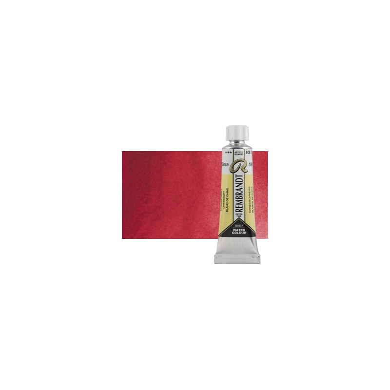 Materiais Belas Artes - Aquarela Rembrandt, 20 ml, \n\nCarmim | totenart.com