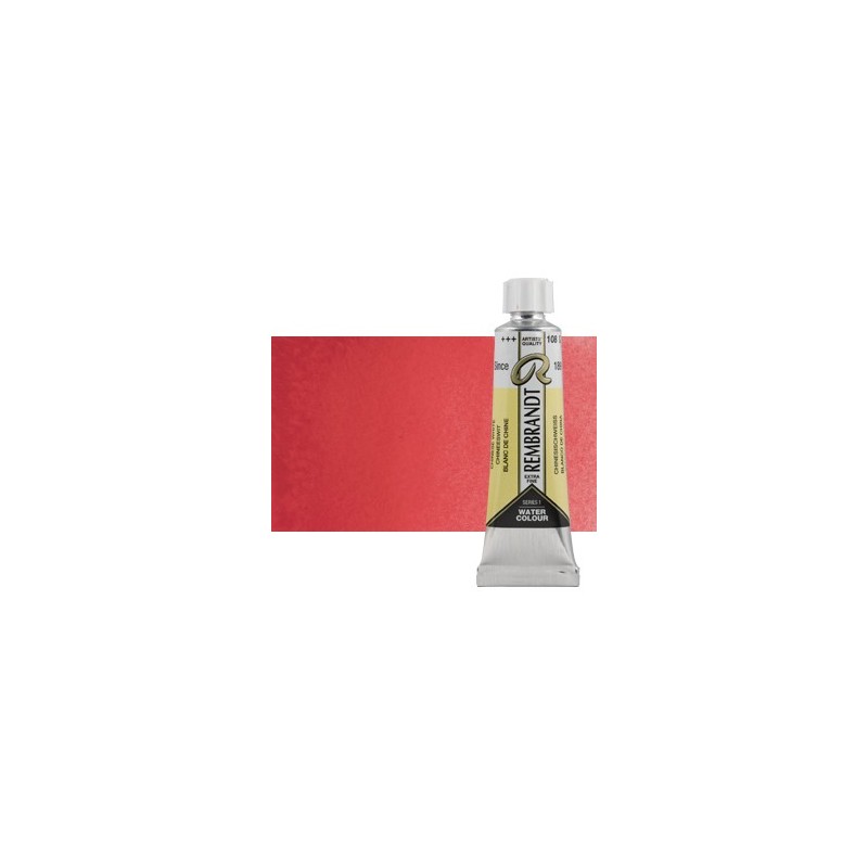 Materiais Belas Artes - Aquarela Rembrandt, 20 ml, \n\nVermelho Permanente Escuro | totenart.com