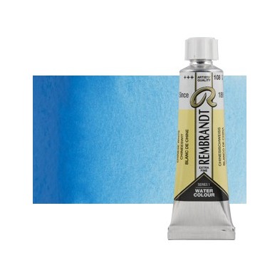 Materiais Belas Artes - Aquarela Rembrandt, 20 ml, \nAzul Celúrio Ftalo | totenart.com