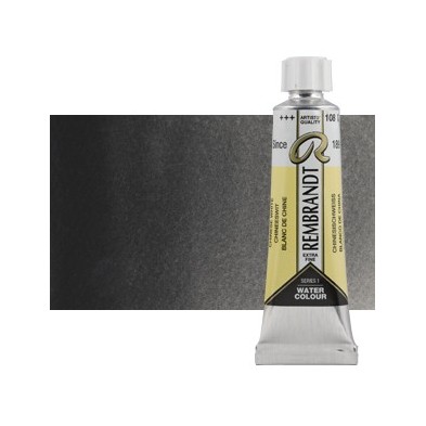 Materiais Belas Artes - Aquarela Rembrandt, 20 ml, Preto Plug | totenart.com